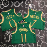 Boston Celtics 20赛季 凯尔特人 城市版 绿色 11号 欧文