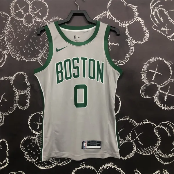 Boston Celtics 凯尔特人 灰色 0号 塔图姆