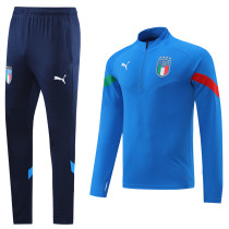 2022 Italy (bright blue) Adult Sweater tracksuit set
