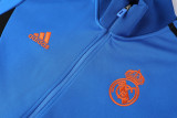 22-23 Real Madrid (bright blue) Jacket Adult Sweater tracksuit set