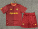 22-23 AS Roma home Set.Jersey & Short High Quality