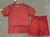 22-23 AS Roma home Set.Jersey & Short High Quality
