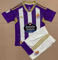 Kids kit 22-23 Real Valladolid home Thailand Quality