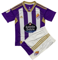 22-23 Real Valladolid home Set.Jersey & Short High Quality