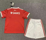 Kids kit 22-23 SL Benfica home Thailand Quality