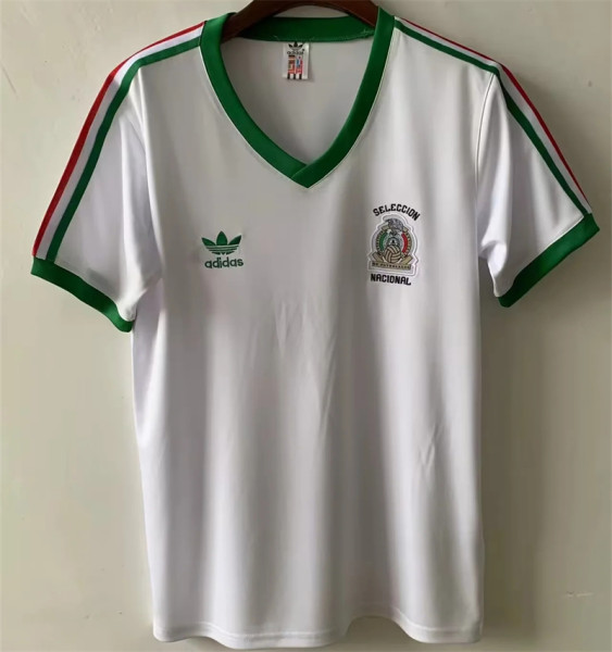 1983 Mexico Away Retro Jersey Thailand Quality