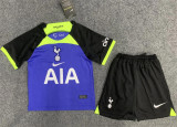 Kids kit 22-23 Tottenham Hotspur Away Thailand Quality