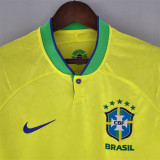WORLD CUP 2022 Brazil home Fans Version Thailand Quality