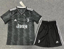 22-23 Juventus FC Away Set.Jersey & Short High Quality