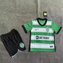 Kids kit 22-23 Sporting Lisbon home Thailand Quality
