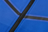 22-23  Nike (bright blue) Jacket and cap set training suit Thailand Qualit