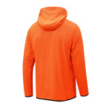 22-23  NJ  (Orange) Jacket and cap set training suit Thailand Qualit