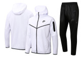 22-23  NJ  (White) Jacket and cap set training suit Thailand Qualit