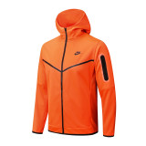 22-23  NJ  (Orange) Jacket and cap set training suit Thailand Qualit