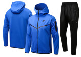 22-23  NJ  (bright blue) Jacket and cap set training suit Thailand Qualit