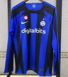 22-23 Inter milan home Long sleeve Thailand Quality