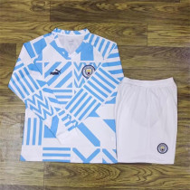 Long sleeve 22-23 Manchester City (Special Edition) Set.Jersey & Short High Quality