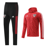 22-23 Sao Paulo (Red) Windbreaker Soccer Jacket Training Suit