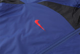 22-23 Paris Saint-Germain (blue) Windbreaker Soccer Jacket  Training Suit