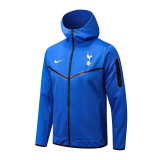 22-23 Tottenham Hotspur (bright blue) Jacket and cap set training suit Thailand Qualit