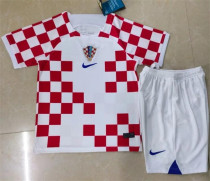 Kids kit 2022 Croatia home Thailand Quality