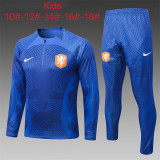 Young 22-23 Netherlands (bright blue) Sweater tracksuit set