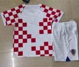 Kids kit 2022 Croatia home Thailand Quality