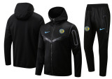 22-23 Inter milan (black) Jacket and cap set training suit Thailand Qualit