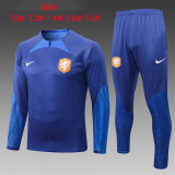 Young 22-23 Netherlands (bright blue) Sweater tracksuit set