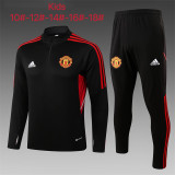 Young 22-23 Manchester United (black) Sweater tracksuit set
