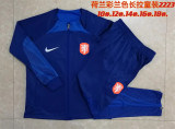 Young 22-23 Netherlands (bright blue) Jacket Sweater tracksuit set