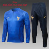 Young 22-23 France (bright blue) Sweater tracksuit set