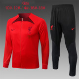 Young 22-23 Liverpool (Red) Jacket Sweater tracksuit set