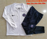 Young 22-23 Paris Saint-Germain (White) Jacket Sweater tracksuit set