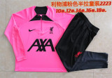 Young 22-23 Liverpool (Pink) Sweater tracksuit set