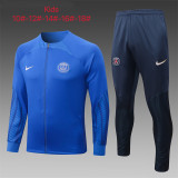 Young 22-23 Paris Saint-Germain (bright blue) Jacket Sweater tracksuit set