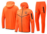22-23 Barcelona (Orange) Jacket and cap set training suit Thailand Qualit