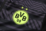 22-23 Borussia Dortmund (black) Jacket Adult Sweater tracksuit set