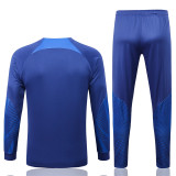 2022 Netherlands (bright blue) Jacket Adult Sweater tracksuit set