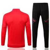 22-23 Flamengo (Red) Jacket Adult Sweater tracksuit set