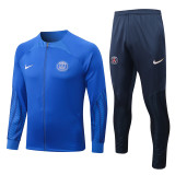 22-23 Paris Saint-Germain (bright blue) Jacket Sweater tracksuit set