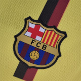 Long sleeve 08-09 FC Barcelona Away Retro Jersey Thailand Quality