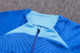 2022 England (bright blue) Adult Sweater tracksuit set