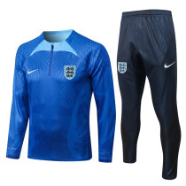 2022 England (bright blue) Adult Sweater tracksuit set