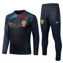 22-23 Portugal (black) Adult Sweater tracksuit set