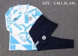 22-23 Manchester City (White) Adult Sweater tracksuit set
