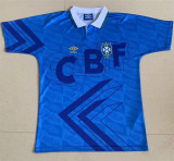 1992 Brazil Away Retro Jersey Thailand Quality