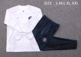 22-23 Paris Saint-Germain (White) Adult Sweater tracksuit set