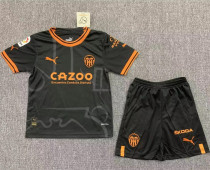 Kids kit 22-23 Valencia CF Away Thailand Quality