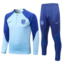 22-23 Atletico Madrid (blue) Adult Sweater tracksuit set